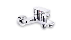 Chrome Exposed Bath Mixer