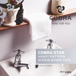 Cobra Star Heavy Pattern Screw Down Taps