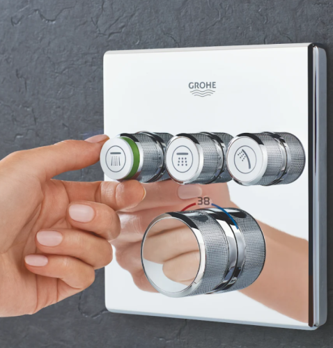 Preheated Water at Your Desired Temperature, Instantly – GROHE Thermostatic Mixers