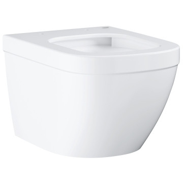 Grohe Euro Ceramic Wall Hung Rimless Pan w Horizontal Grohe Euro Ceramic Wall Hung Rimless Pan w Horizontal
