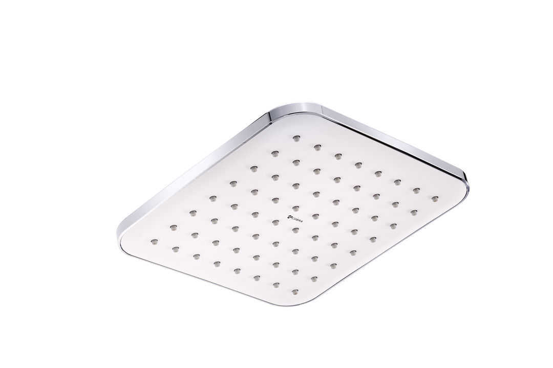 COBRA PAUSE SHOWERHEAD SQ 200 WHITE F.PL | Lixil Africa
