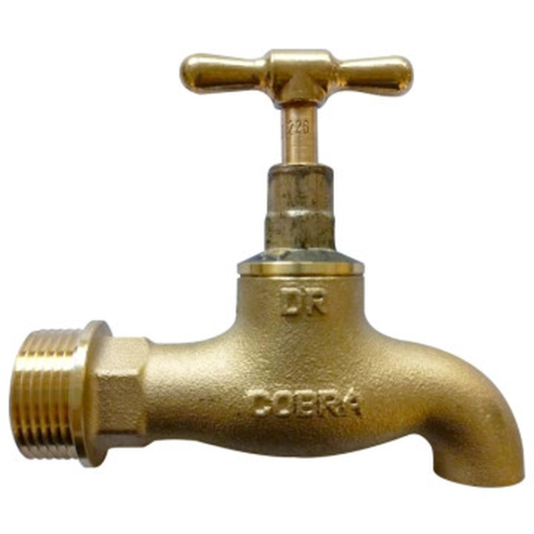 Cobra - Standard Brass - Tap & Mixer Rough Brass - Bib Tap - Brass
