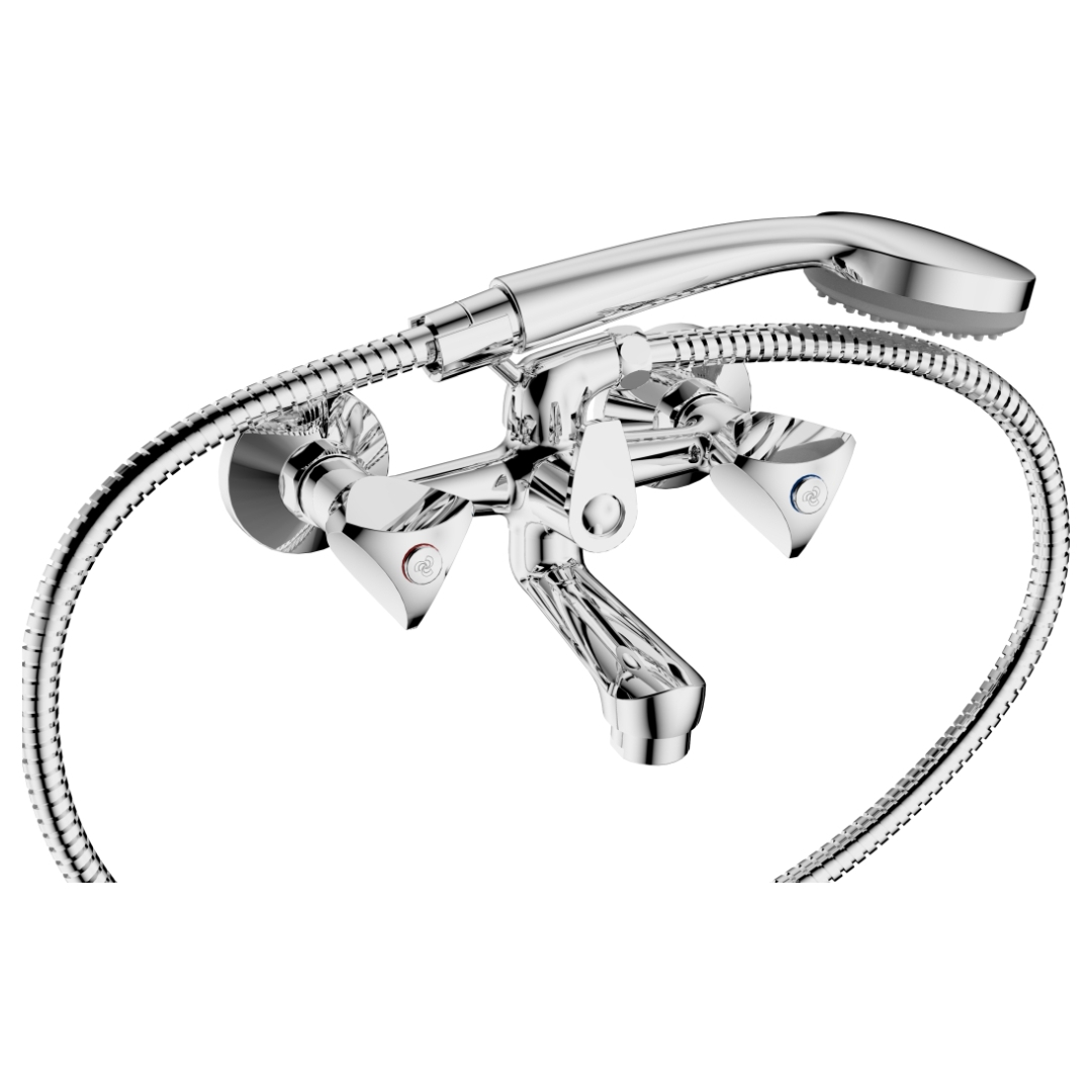 Cobra Carina Tap & Mixer Screw Down Bath Mixer Chrome Lixil