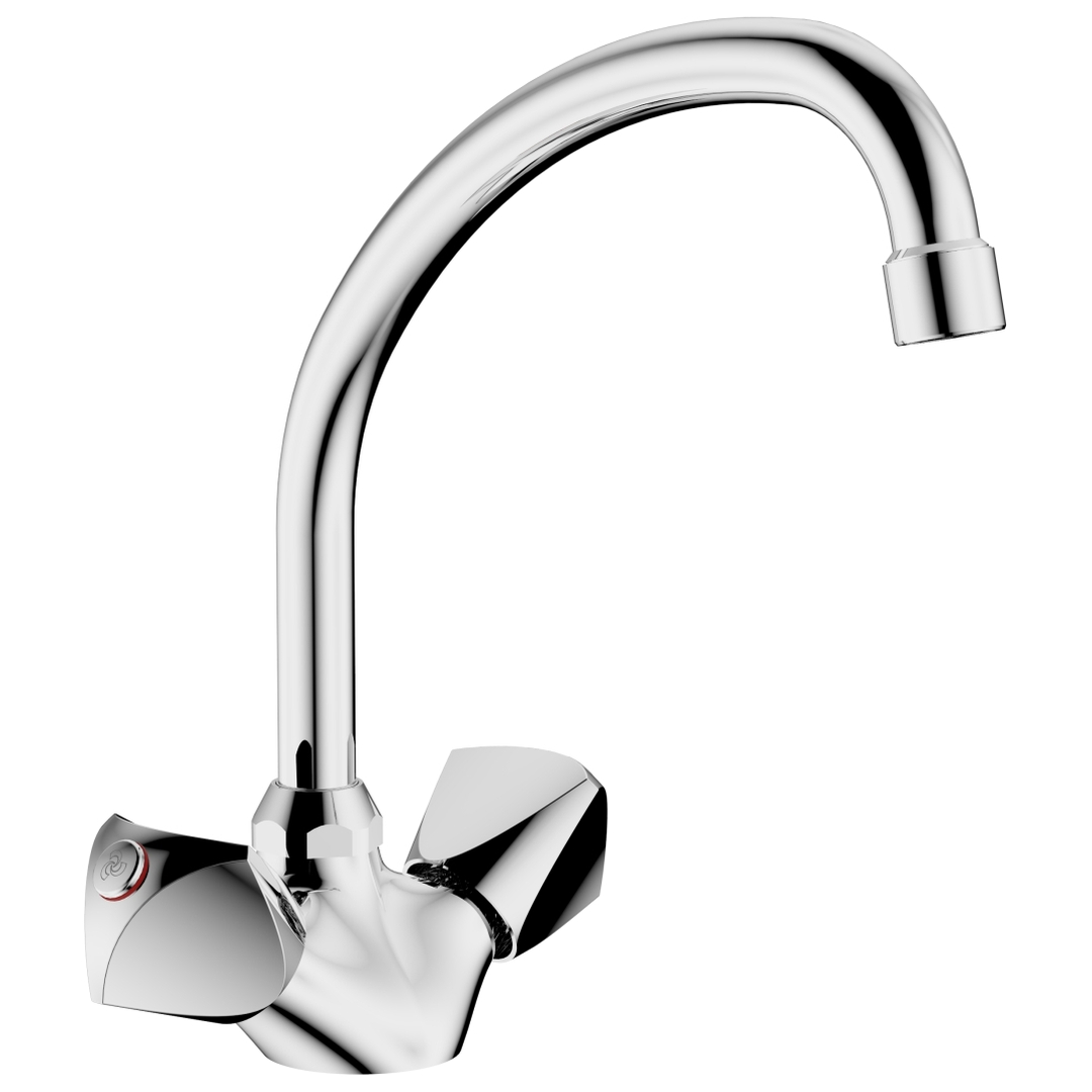 Cobra Carina Tap & Mixer Screw Down Sink Mixer Chrome Lixil