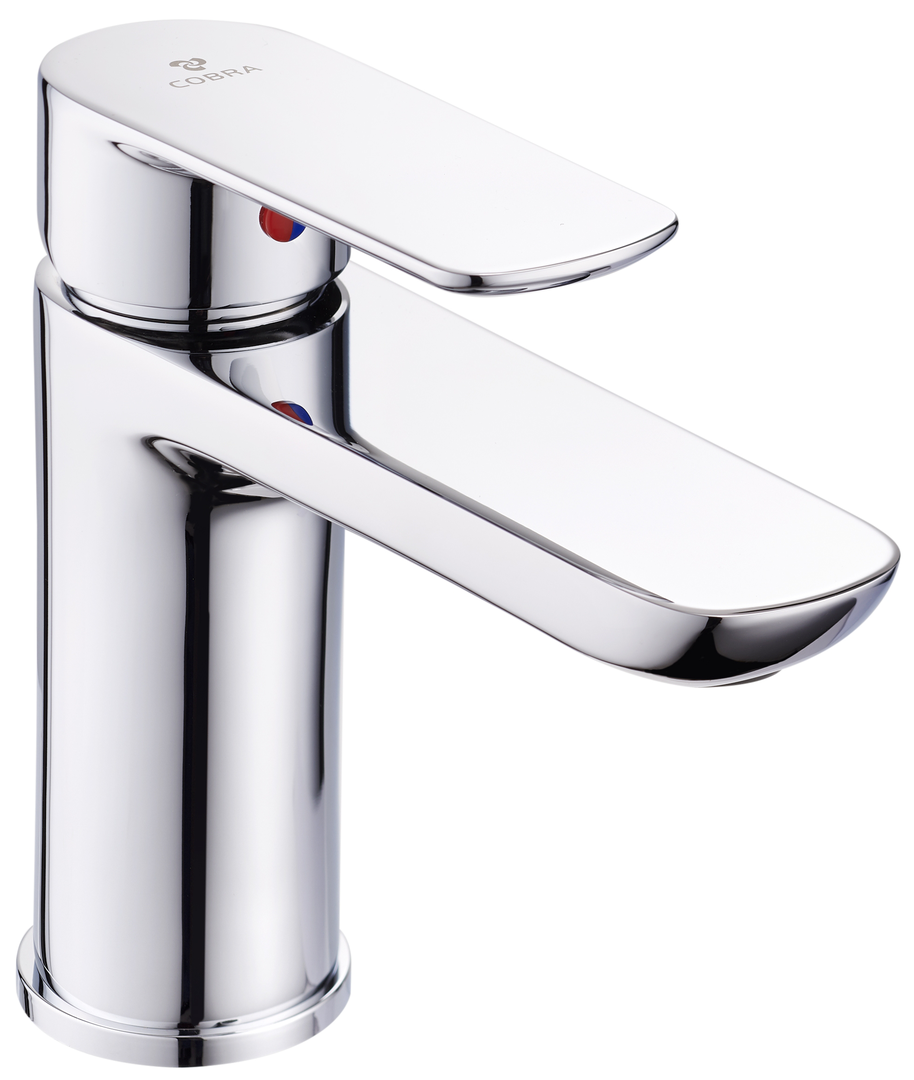 Cobra Seine Basin Mixer Flow Rate Restricted to 7.0 l/min Chrome
