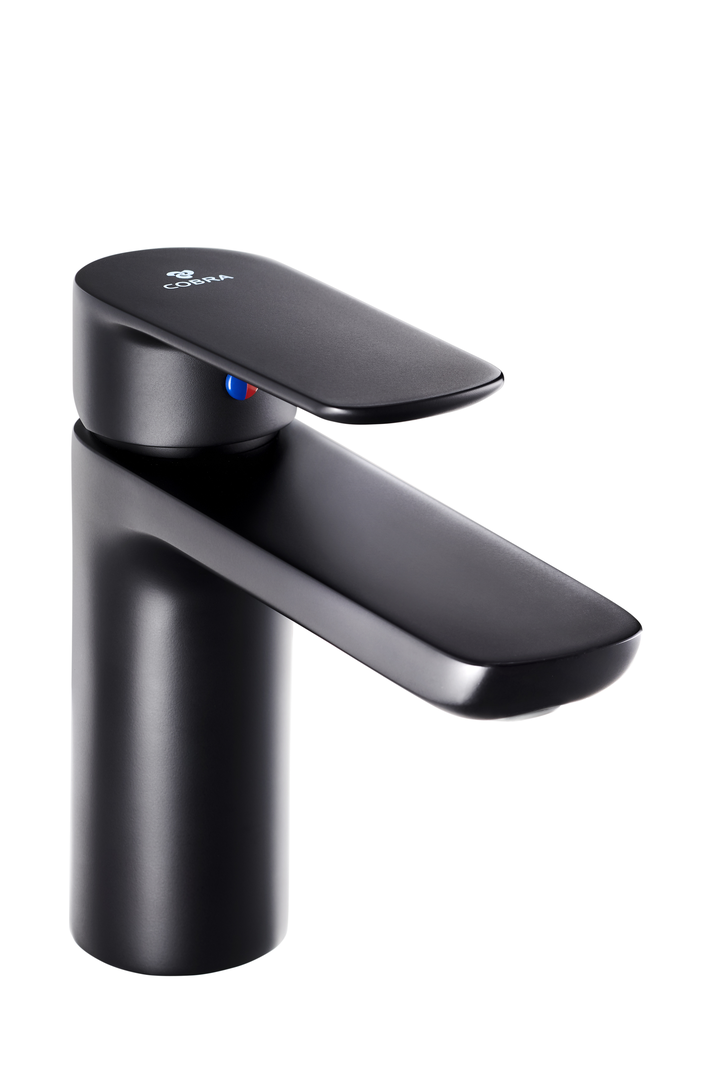 COBRA SEINE PT BASIN MIXER STANDARD EBONY | Lixil Africa