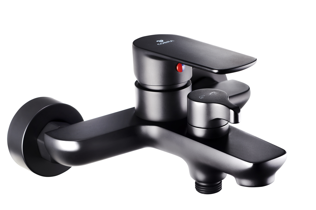 COBRA SEINE EXPOSED BATH MIXER WT EBONY | Lixil Africa