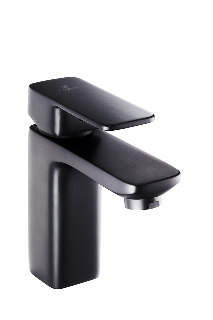 COBRA ARRIVE BASIN MIXER EBONY | Lixil Africa