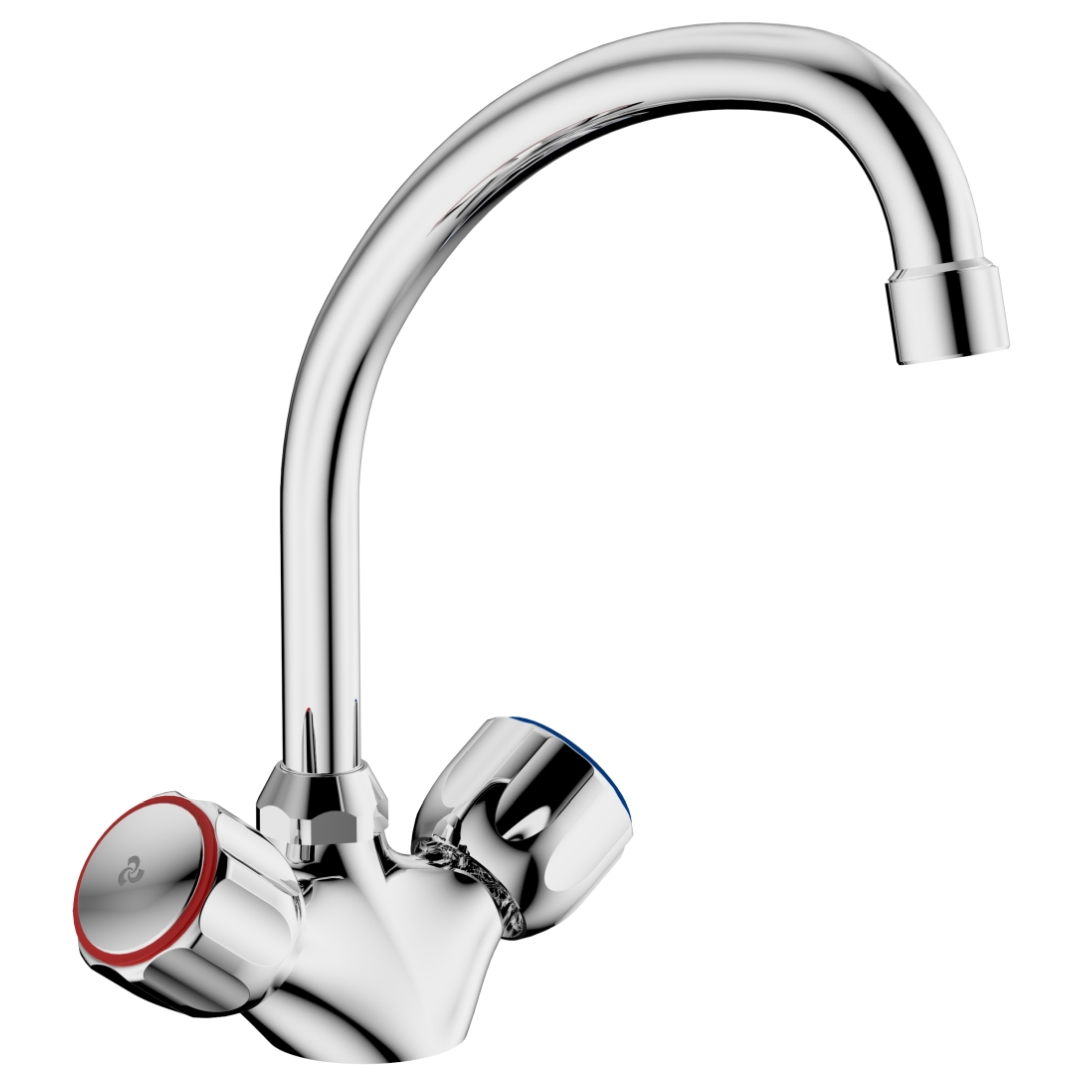Cobra Metsi Tap & Mixer Screw Down Sink Mixer Chrome Lixil Africa