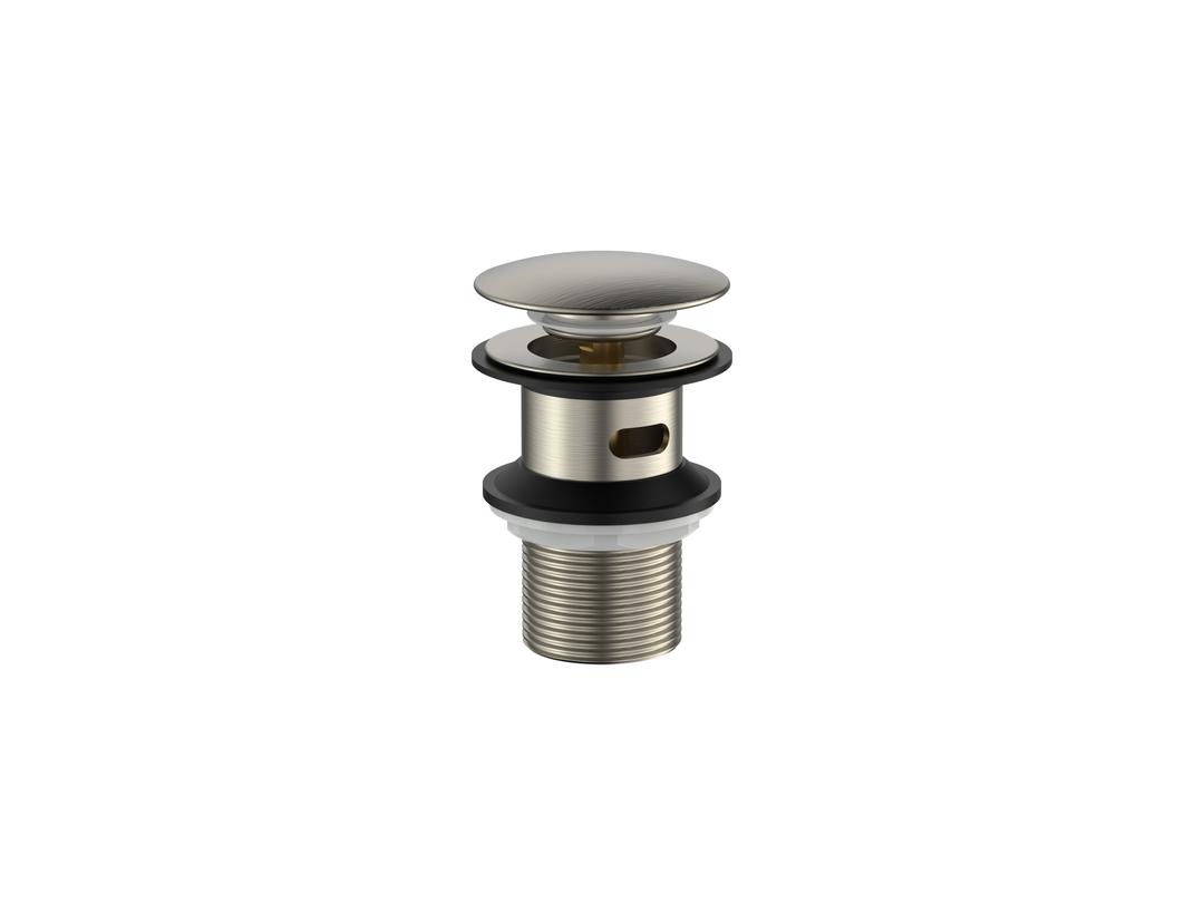 アクセサリー YVB-Y'sVintage Base Cobra Seine Waste Basin Click Slotted Brushed Nickel | Lixil Africa