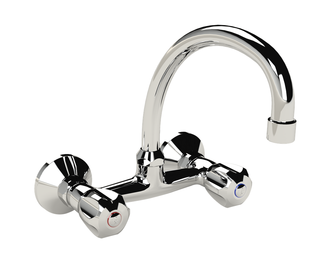 Cobra Stella Original Light Pattern Sink Mixer Wall Type Swivel