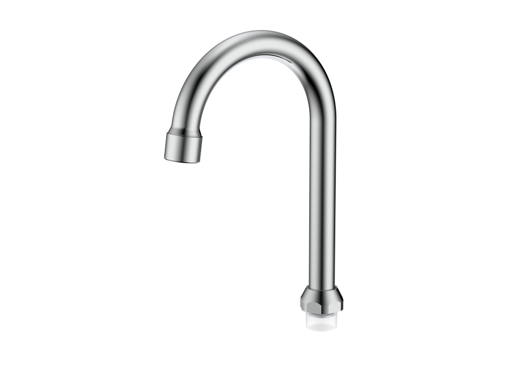 Mrs.S Cobra Spout Swanneck Swivel Heavy Pattern Chrome | Lixil Africa