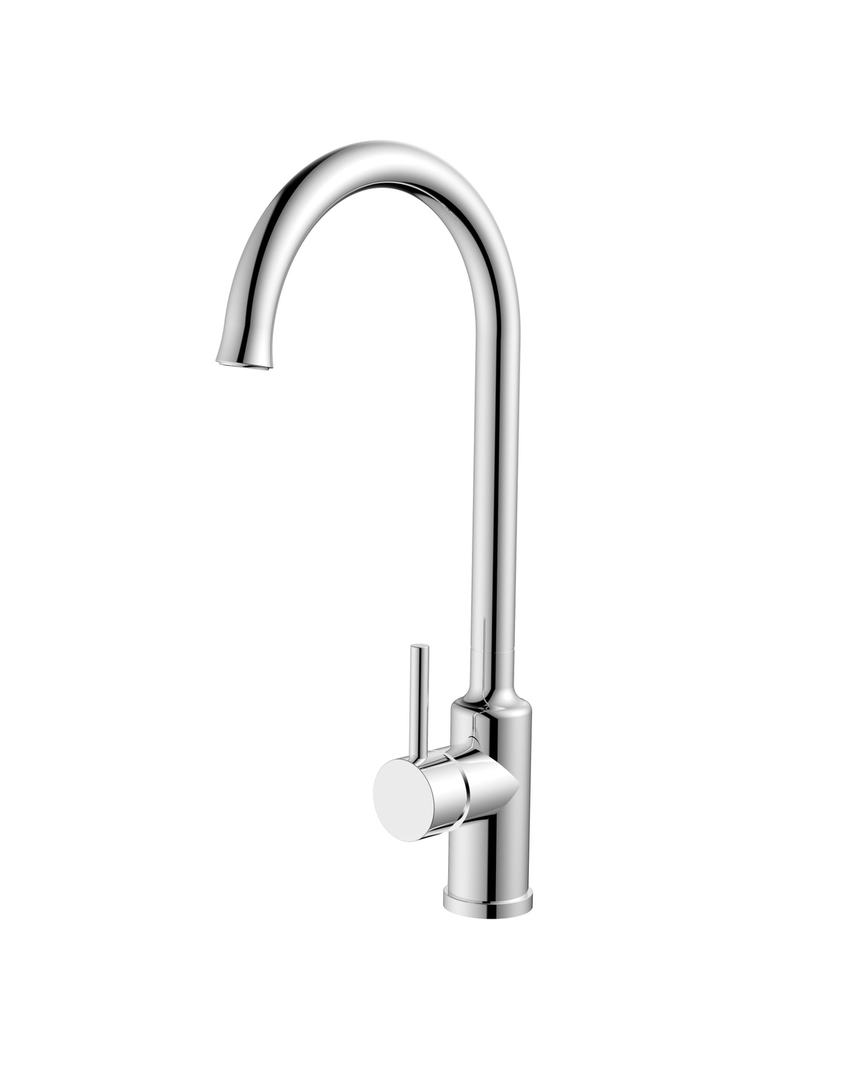 Cobra Savour Sink Mixer Round Swivel High Spout Pillar Type Matt