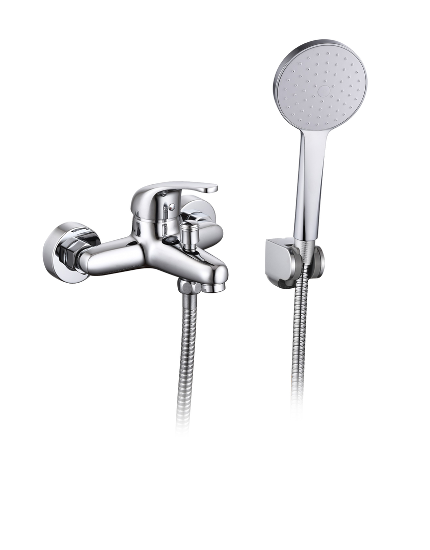 Cobra Zambezi Bath Mixer Exposed Wall Type With Handshower Chrome