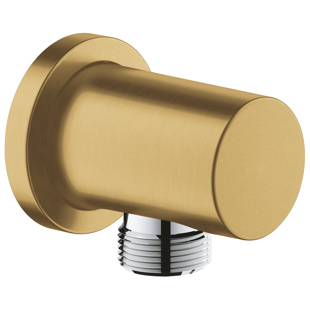 Grohe Rainshower Shower Outlet Elbow 1/2In Brushed Cool Sunrise