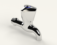 Cobra Carina Original Light Pattern Bibtap 1/2MI Chrome