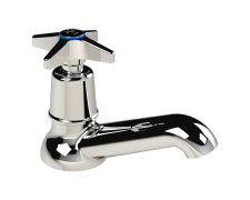 Cobra Star Original Light Pattern Pillar Tap Round 1/2 Male Chrome