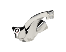 Cobra Carina Original Light Pattern Basin Mixer Fixed Spout Plug&Chain Chrome