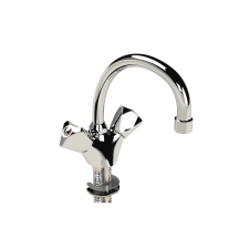 Cobra Carina Original Light Pattern Sink Mixer Pillar Type Swivel 1/2 Chrome