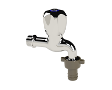 Cobra Stella Original Light Pattern Hose Bibtap 1/2 MI Chrome