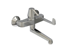 Cobra Medical Heavy Pattern Mixer Wall Type Progressive Control Chrome