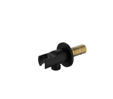 Cobra Wall Outlet & Bracket Matte Black
