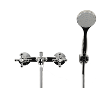 Cobra Roma Original Light Pattern Bath Mixer Wall Type & Handshower