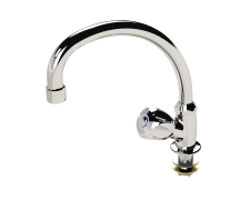 Cobra Stella Original Light Pattern Prep Bowl Tap Pillar Type Swivel Spout Chrome