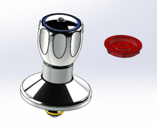 Cobra Metsi Underwall Light Pattern 1/2 Headpart Chrome