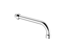 Cobra Spout Fixed Straight Heavy Pattern Chrome