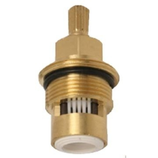 Cobra Heavy Pattern Spindle Only 1/4 Turn Clockwise Rough Brass