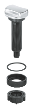 Grohe Turning Handle For Kitchen Sinks With Automatic Waste Fitting