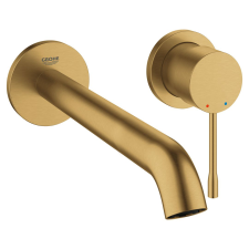 Grohe - Essence New 2-Hole Basin Mixer L-Size Wall-Mounted Brushed Cool ...