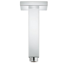 Grohe - Rainshower Ceiling Shower arm 142mm Square Plate Chrome