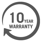 10 Year Warranty